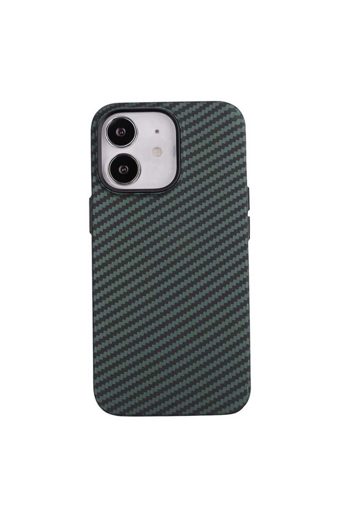 Apple iPhone 12 Pro Max Uyumlu Kılıf Karbon Fiber Tasarımlı Zore Karbono Kapak