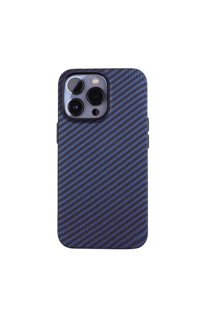 Apple iPhone 12 Pro Max Uyumlu Kılıf Karbon Fiber Tasarımlı Zore Karbono Kapak