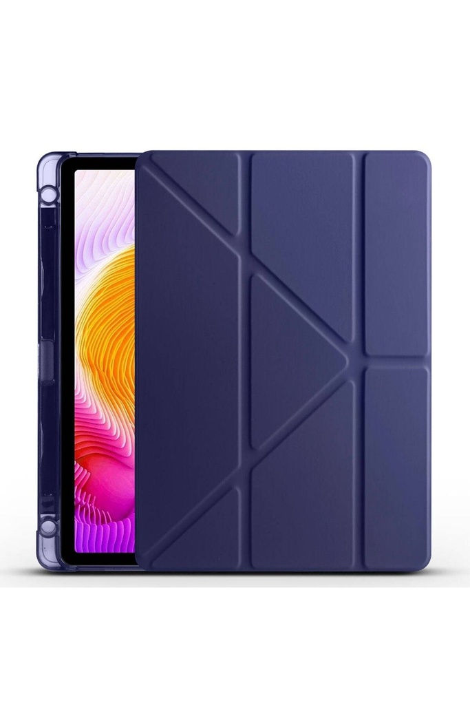 Xiaomi Redmi Pad SE Uyumlu Kılıf Zore Tri Folding Kalem Bölmeli Standlı Kılıf