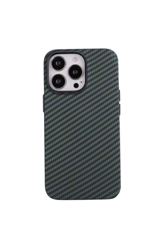 Apple iPhone 12 Pro Uyumlu Kılıf Karbon Fiber Tasarımlı Zore Karbono Kapak