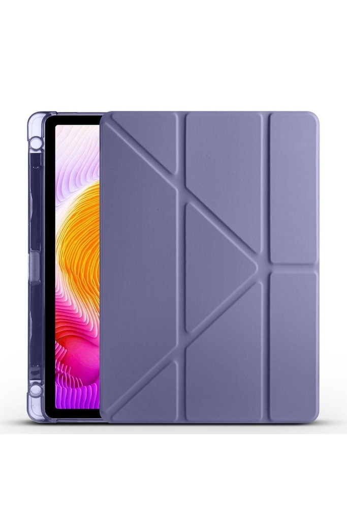 Xiaomi Redmi Pad SE Uyumlu Kılıf Zore Tri Folding Kalem Bölmeli Standlı Kılıf