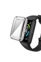 Huawei Band 7 Uyumlu Zore Watch Gard 09 Koruyucu Silikon