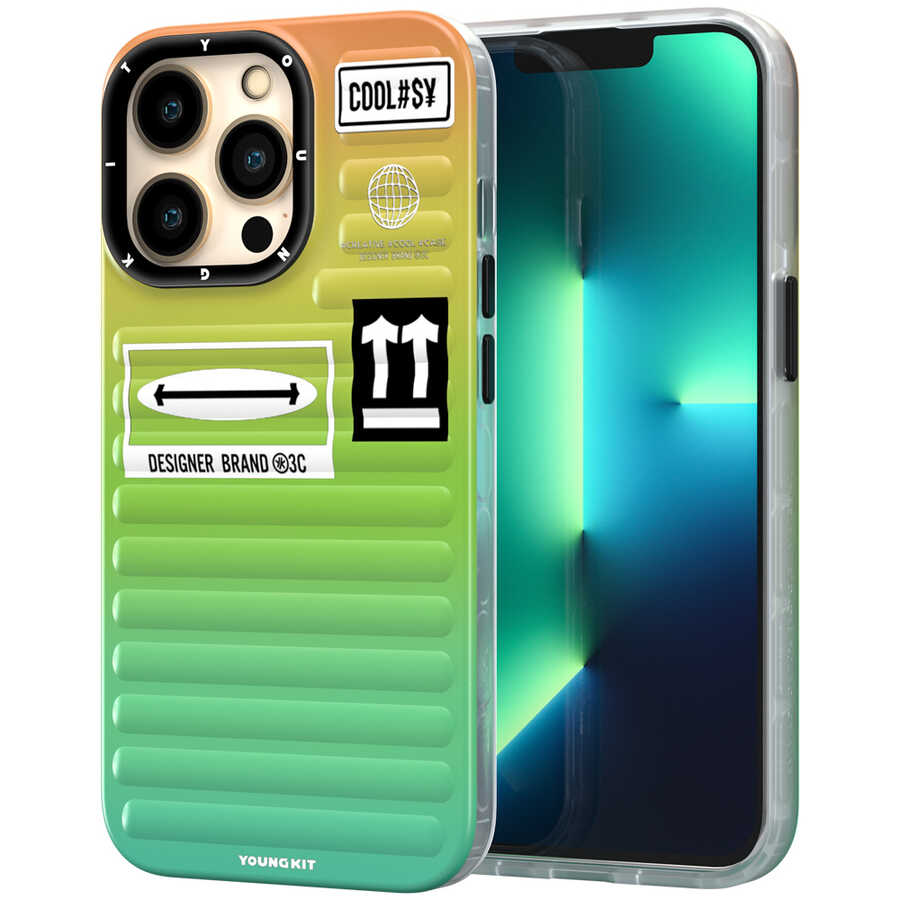 Apple iPhone 13 Pro Uyumlu Kılıf YoungKit The Secret Color Serisi Kapak