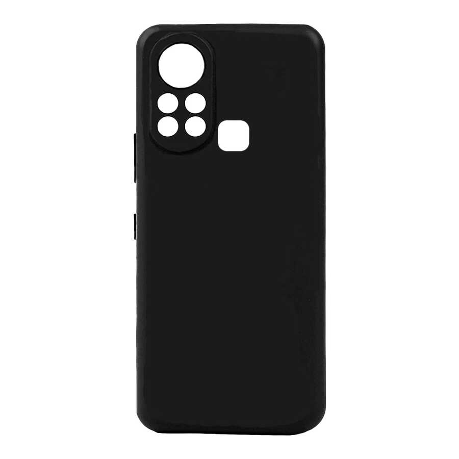 [RNZ-TA77190] Infinix Hot 11S Uyumlu Kılıf Zore Biye Silikon (Siyah)