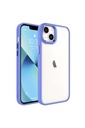 Apple iPhone 14 Uyumlu Kılıf Zore Krom Kapak