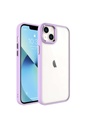 Apple iPhone 14 Uyumlu Kılıf Zore Krom Kapak