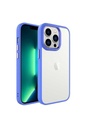 Apple iPhone 14 Pro Uyumlu Kılıf Zore Krom Kapak