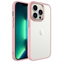 Apple iPhone 14 Pro Uyumlu Kılıf Zore Krom Kapak