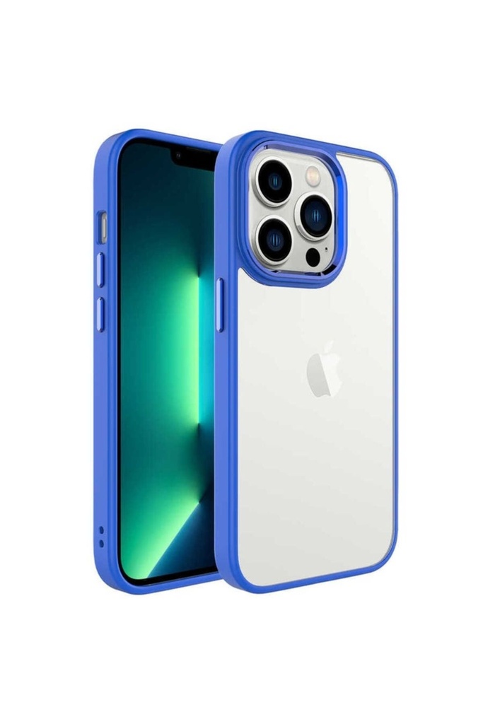 Apple iPhone 14 Pro Max Uyumlu Kılıf Zore Krom Kapak