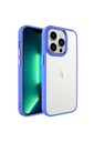 Apple iPhone 14 Pro Max Uyumlu Kılıf Zore Krom Kapak
