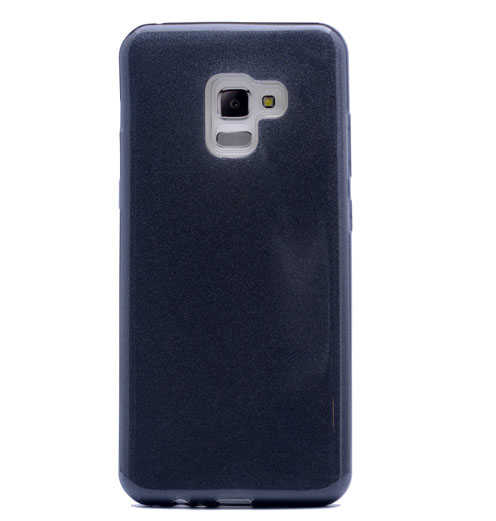 Samsung Galaxy A8 2018 Uyumlu Kılıf Zore Shining Silikon