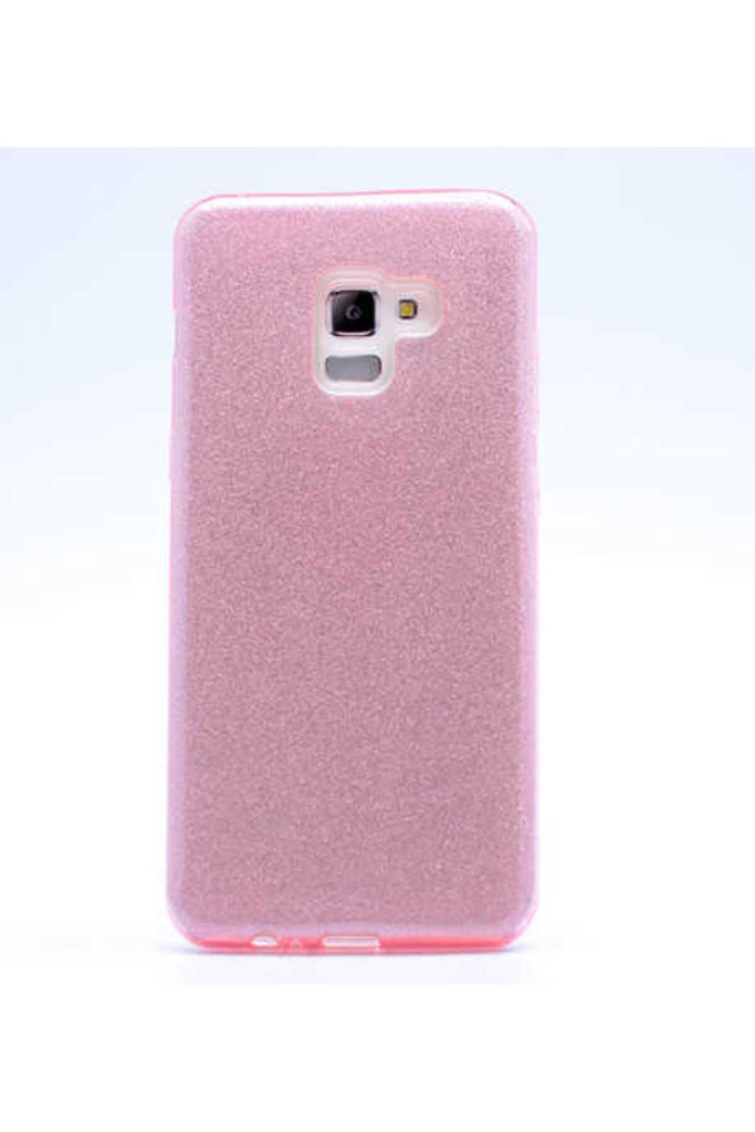 Samsung Galaxy A8 2018 Uyumlu Kılıf Zore Shining Silikon