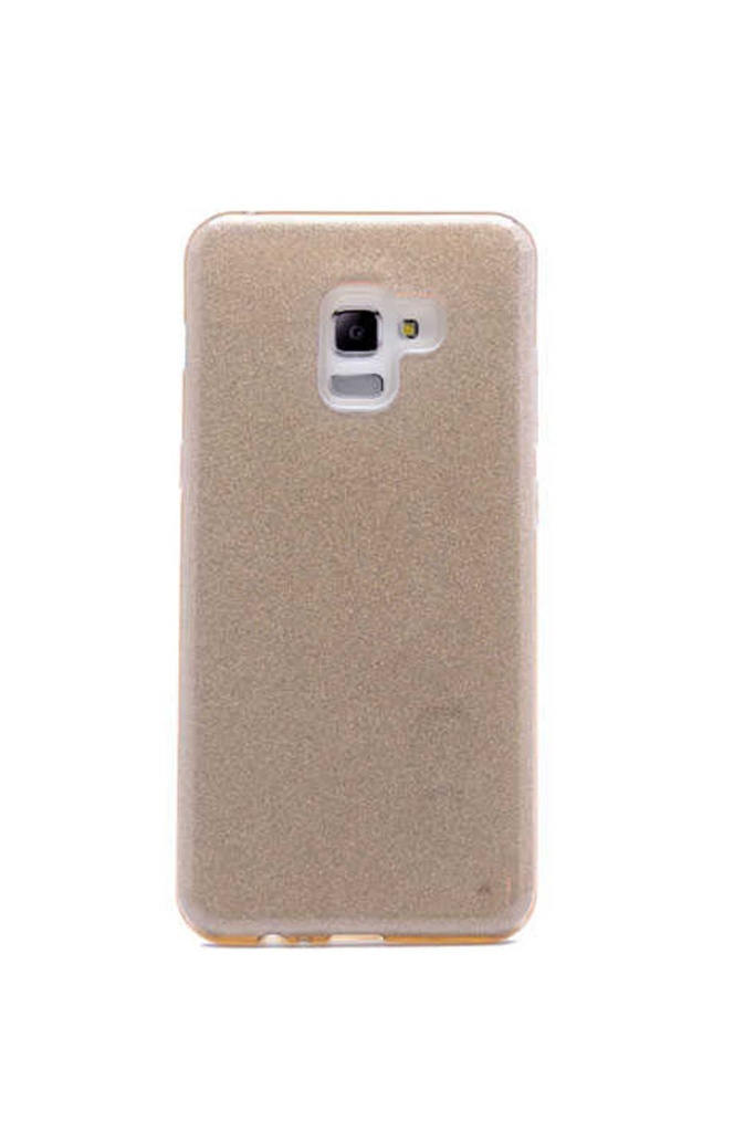 Samsung Galaxy A8 Plus 2018 Uyumlu Kılıf Zore Shining Silikon