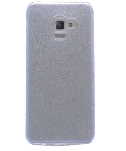 Samsung Galaxy A8 Plus 2018 Uyumlu Kılıf Zore Shining Silikon