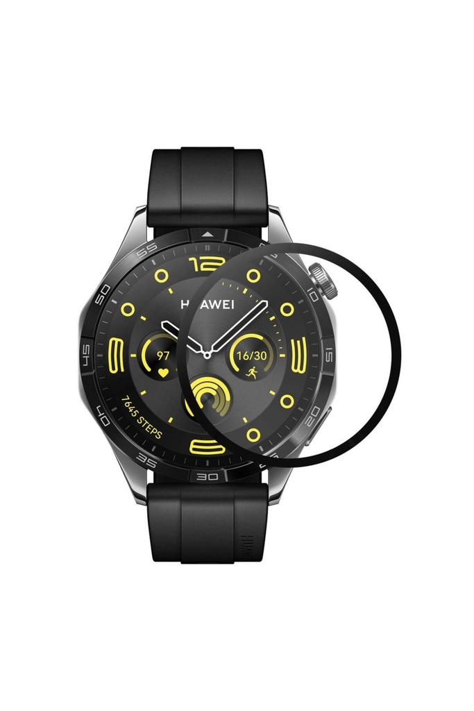 Huawei Watch GT 4 Uyumlu 46mm Zore PMMA Pet Saat Ekran Koruyucu