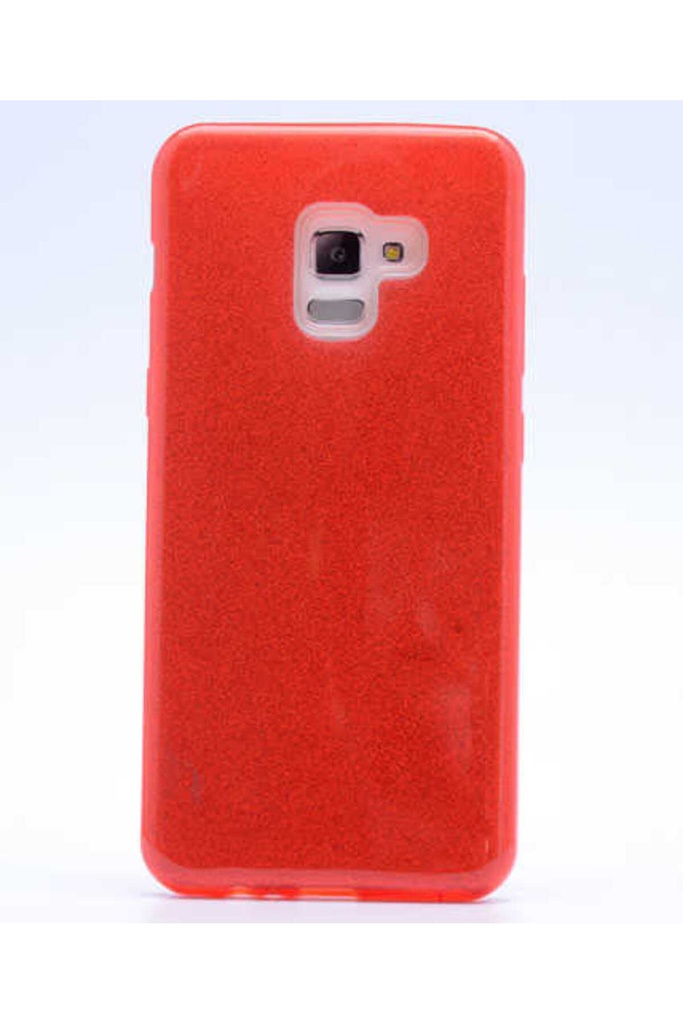 Samsung Galaxy A8 Plus 2018 Uyumlu Kılıf Zore Shining Silikon