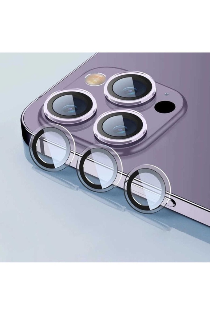 Apple iPhone 14 Pro Uyumlu Zore CL-07 Kamera Lens Koruyucu