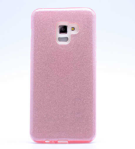 Samsung Galaxy A8 Plus 2018 Uyumlu Kılıf Zore Shining Silikon