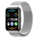 Huawei Watch Fit 2 Uyumlu Kordon Hasır Metal Mıknatıslı Örgü Zore KRD-01 Kayış