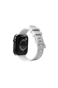 Apple Watch 38mm Uyumlu Kordon Silikon Yumuşak Esnek Sportif KRD-23 Kayış