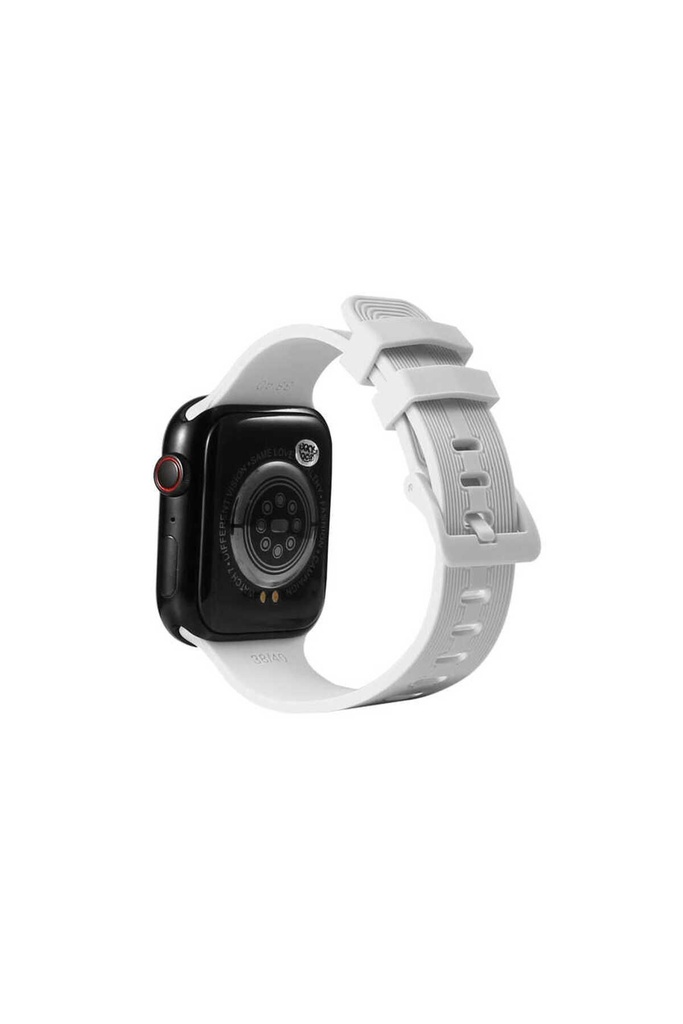 Apple Watch 40mm Uyumlu Kordon Silikon Yumuşak Esnek Sportif KRD-23 Kayış