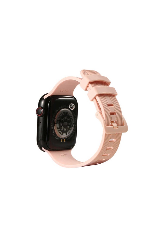 Apple Watch 40mm Uyumlu Kordon Silikon Yumuşak Esnek Sportif KRD-23 Kayış