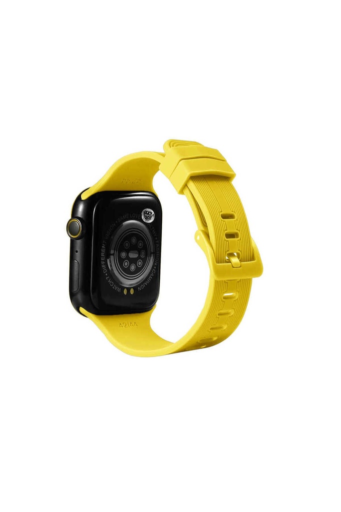 Apple Watch 40mm Uyumlu Kordon Silikon Yumuşak Esnek Sportif KRD-23 Kayış