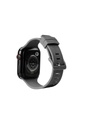 Apple Watch 7 41mm Uyumlu Kordon Silikon Yumuşak Esnek Sportif KRD-23 Kayış