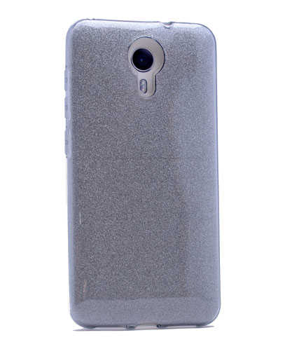 [RNZ-TA6065] General Mobile 4G Android One Uyumlu Kılıf Zore Shining Silikon (Siyah)