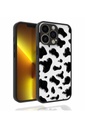 Apple iPhone 13 Pro Uyumlu Kılıf Desenli Kamera Korumalı Parlak Zore Nora Kapak