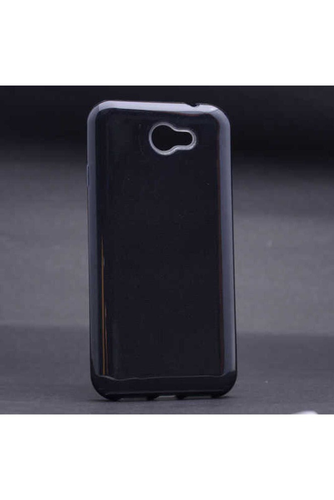 [RNZ-TA6080] General Mobile 6 Uyumlu Kılıf Zore Shining Silikon (Siyah)