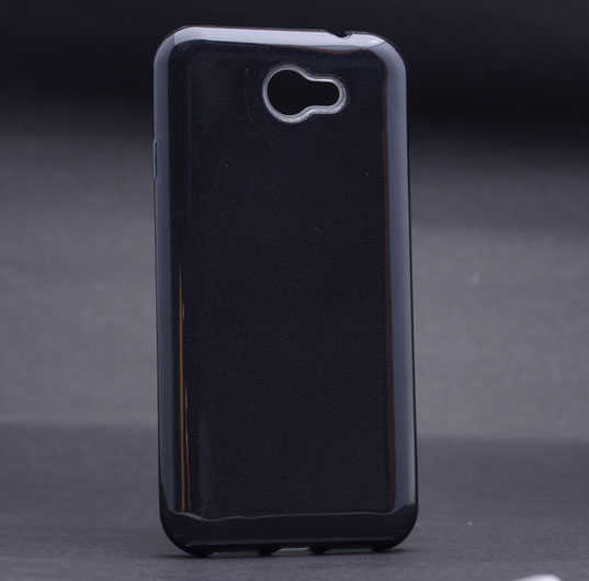 [RNZ-TA6080] General Mobile 6 Uyumlu Kılıf Zore Shining Silikon (Siyah)