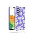 Samsung Galaxy A53 5G Uyumlu Kılıf Desenli Kamera Korumalı Parlak Zore Nora Kapak