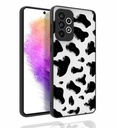 Samsung Galaxy A73 Uyumlu Kılıf Desenli Kamera Korumalı Parlak Zore Nora Kapak