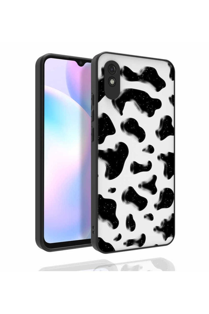 Xiaomi Redmi 9A Uyumlu Kılıf Desenli Kamera Korumalı Parlak Zore Nora Kapak