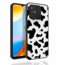 Xiaomi Redmi 10C Uyumlu Kılıf Desenli Kamera Korumalı Parlak Zore Nora Kapak