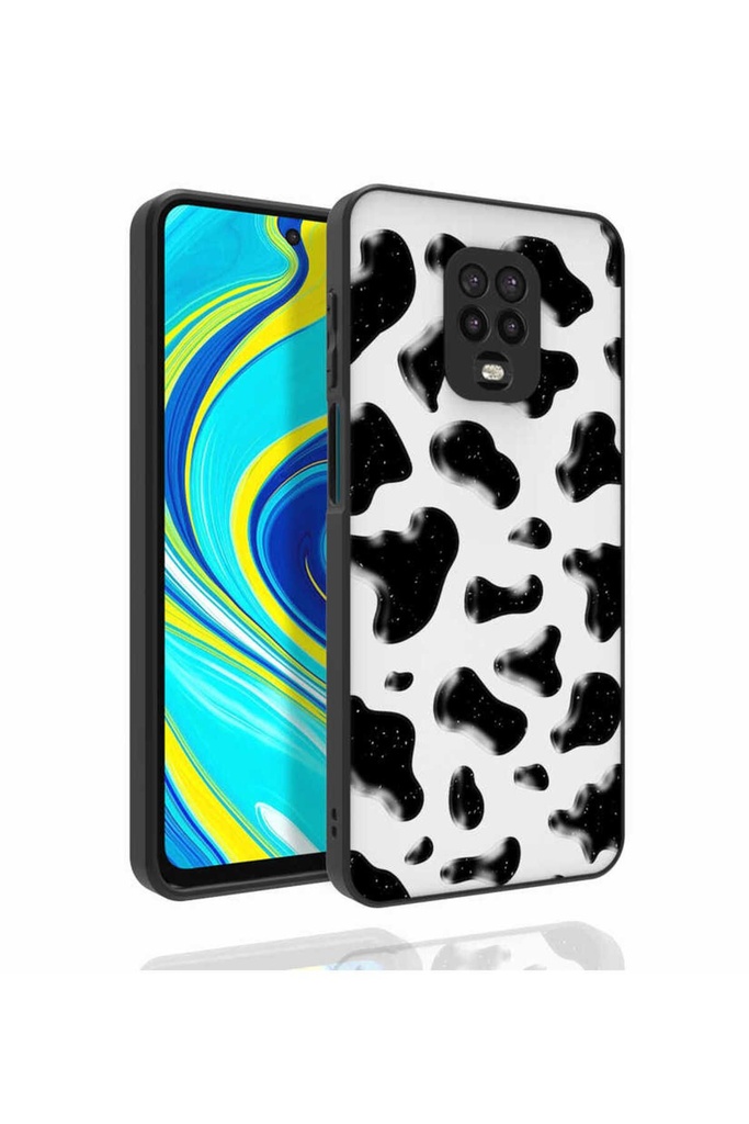 Xiaomi Redmi Note 9 Pro Uyumlu Kılıf Desenli Kamera Korumalı Parlak Zore Nora Kapak