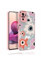 Xiaomi Redmi Note 10 Uyumlu Kılıf Desenli Kamera Korumalı Parlak Zore Nora Kapak