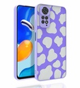 Xiaomi Redmi Note 11 Global Uyumlu Kılıf Desenli Kamera Korumalı Parlak Zore Nora Kapak