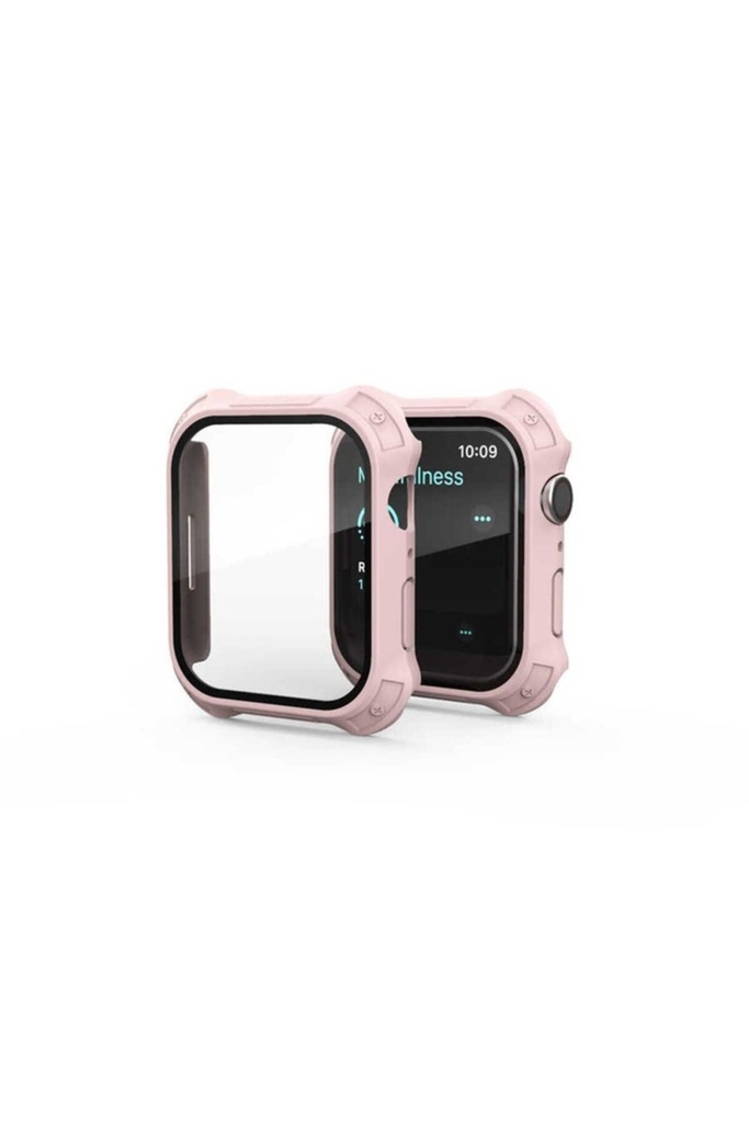 Apple Watch 7 45mm Uyumlu Tank Zırh Kasa ve Mat Görünümlü Ekran Koruyucu Zore Watch Gard 11