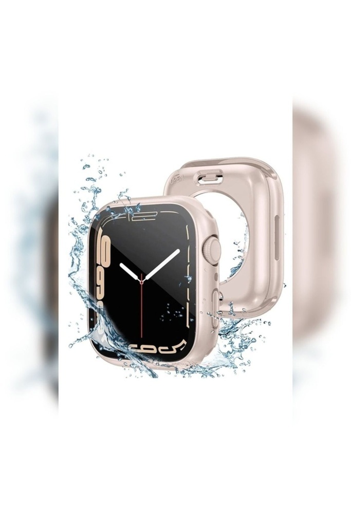 Apple Watch 7 41mm Uyumlu 360 Derece Korumalı Kasa ve Ekran Koruyucu Zore Watch Gard 12