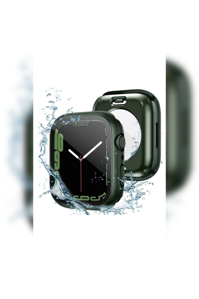 Apple Watch 7 45mm Uyumlu 360 Derece Korumalı Kasa ve Ekran Koruyucu Zore Watch Gard 12