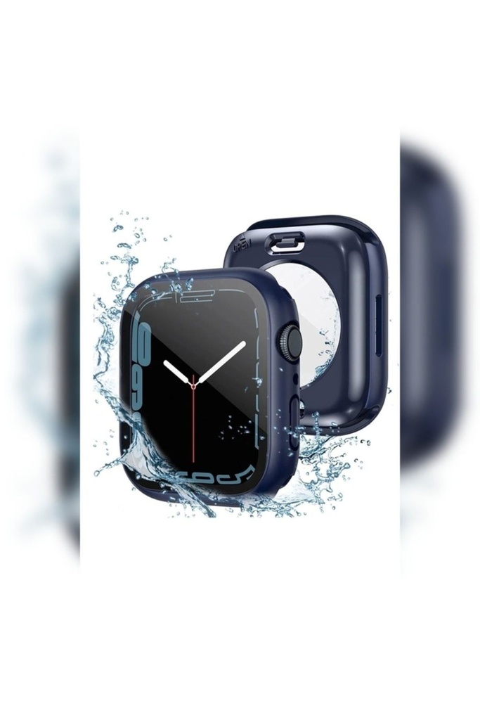 Apple Watch 7 45mm Uyumlu 360 Derece Korumalı Kasa ve Ekran Koruyucu Zore Watch Gard 12
