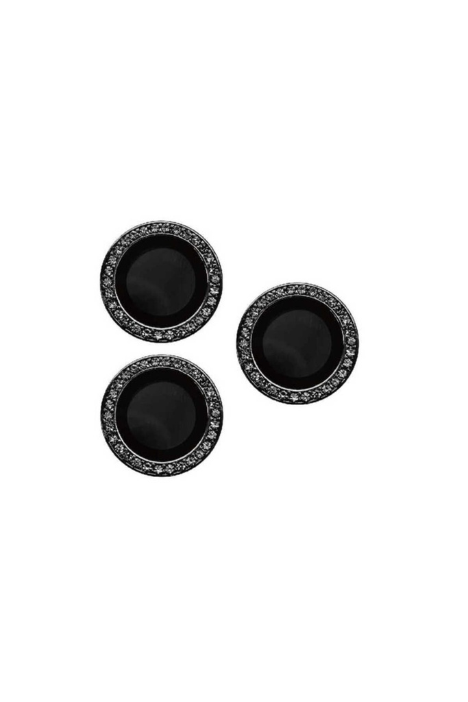 [RNZ-TA78977] Apple iPhone 14 Pro Uyumlu Zore CL-06 Kamera Lens Koruyucu (Siyah)