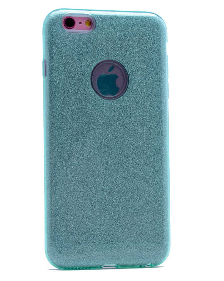 [RNZ-TA6118] Apple iPhone 7 Uyumlu Kılıf Zore Shining Silikon (Siyah)
