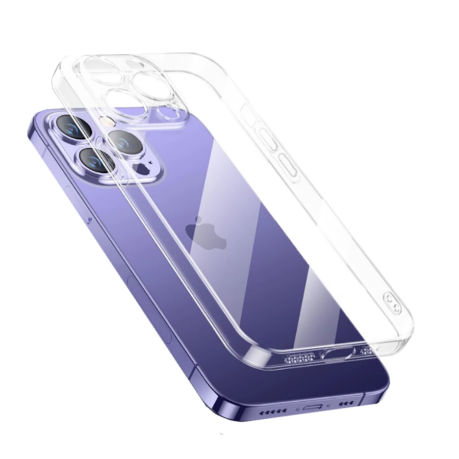 Apple iPhone 14 Pro Max Uyumlu Kılıf Şeffaf Sert PC Zore Vayt Kapak