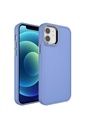 Apple iPhone 12 Uyumlu Kılıf Metal Çerçeve ve Buton Tasarımlı Sert Zore Botox Kapak