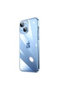Apple iPhone 14 Uyumlu Kılıf Sert PC Renkli Çerçeveli Zore Riksos Kapak