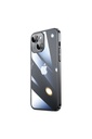 Apple iPhone 14 Uyumlu Kılıf Sert PC Renkli Çerçeveli Zore Riksos Kapak