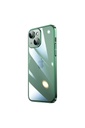 Apple iPhone 14 Uyumlu Kılıf Sert PC Renkli Çerçeveli Zore Riksos Kapak